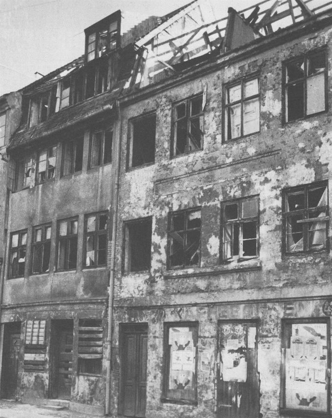 Wildersgade 42-44 før renoveringen i 1980'erne